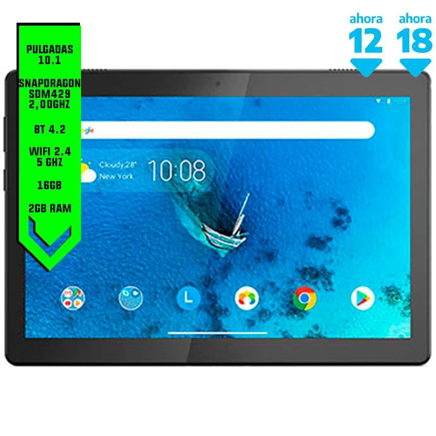 Tablet Lenovo Tab M10 Hd Tb-X505f 10.1 16Gb 2Gb Slate Black